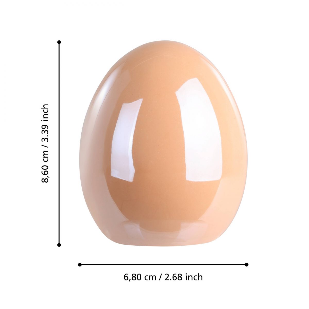 Декоративна фігурка Яйце YAYPAN Eglo Living 427991 - Фото №29 Декоративна фігурка Яйце YAYPAN Eglo Living 427991 - Фото №29